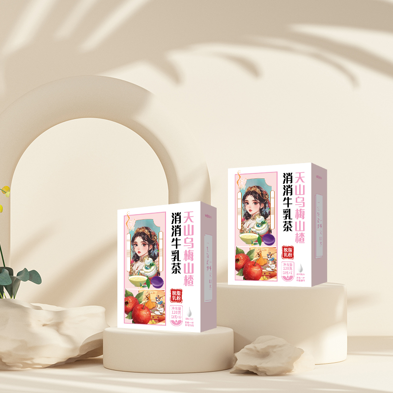 天山乌梅山楂消消牛乳茶120g